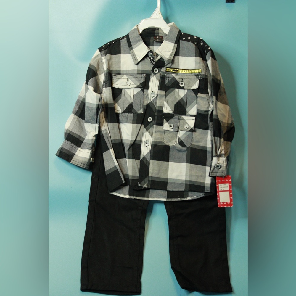 Boys Red Ape 2 piece set